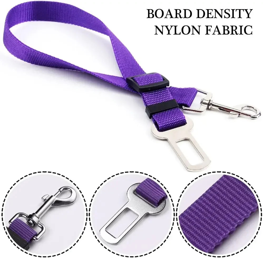 Cinturon de seguridad para mascotas.  Dog Car Adjustable