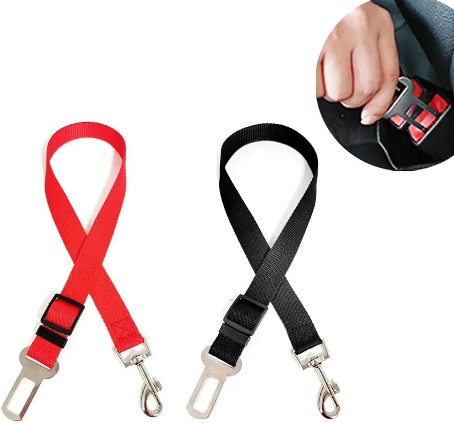 Cinturon de seguridad para mascotas.  Dog Car Adjustable