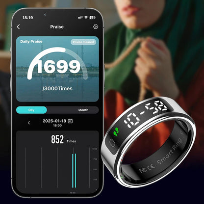 Anillo inteligente con bluetooth Xiaomi R12 Smart Ring Touch